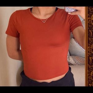 Live in the Moment, Short Sleeve T-Shirt (crop)